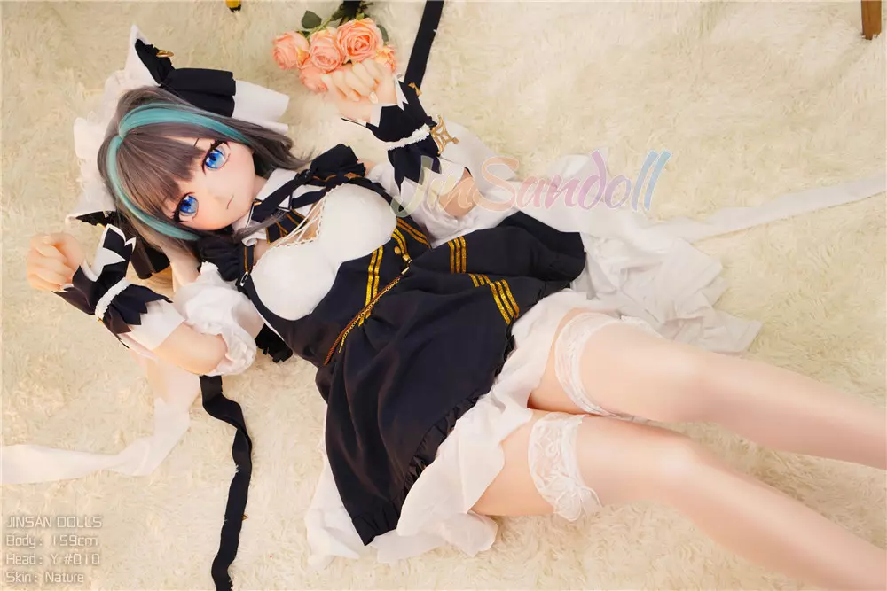 WM S-TPE 159cm (5ft2) Anime TPE Sex Doll with PVC Head #Y010